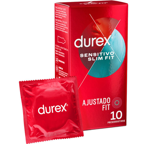 DUREX - SENSITIVE SLIM FIT 10 STUKS