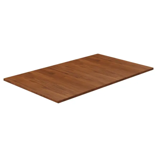 Badkamerblad Donkerbruin 100x60x1,5cm Behandeld Massief Hout