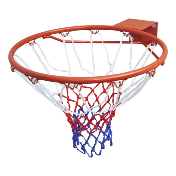 Basketbaldoelset Ring met Net Oranje 45 cm