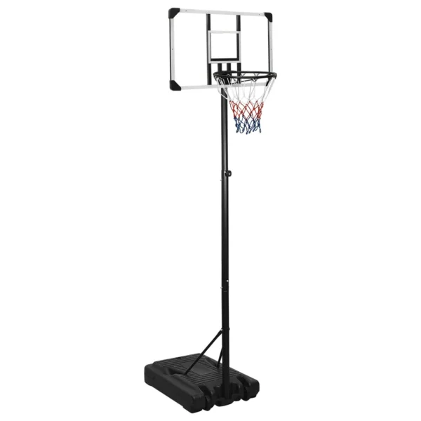 Basketbalstandaard Transparant 235-305 cm Polycarbonaat