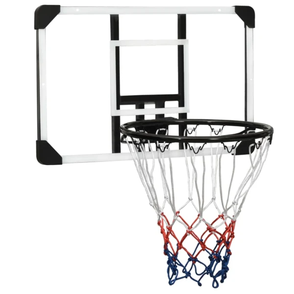 Basketbalbord Transparant 71x45x2,5 cm Polycarbonaat