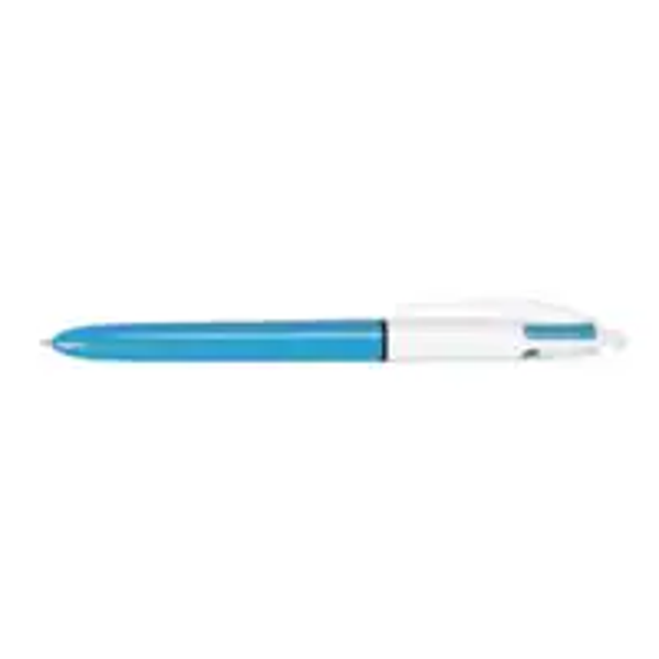 BIC 4 Colours »Original« Meerkleuren balpen blauw, zwart, rood, groen, documentecht