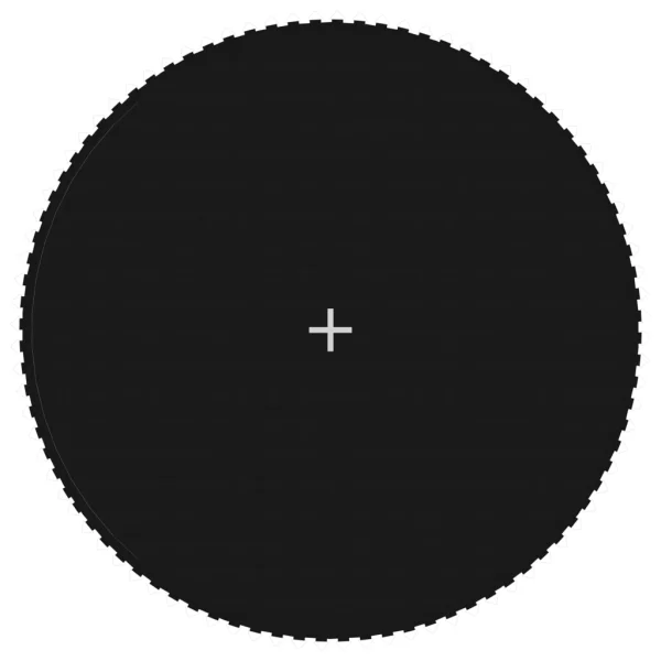 Springmat Stof Zwart voor 15 Voet/4,57 m Ronde Trampoline