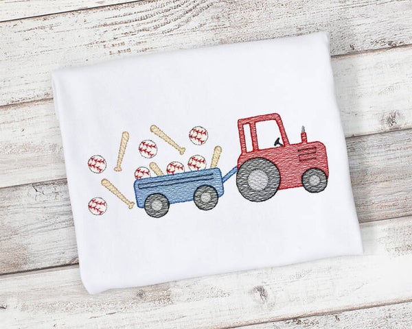 Baseball Tractor