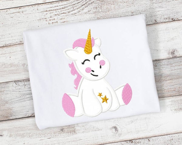 Cute Unicorn, Girls Shirt or Bodysuit