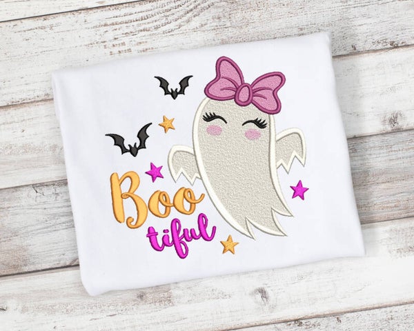 Boo tiful Ghost Halloween Shirt