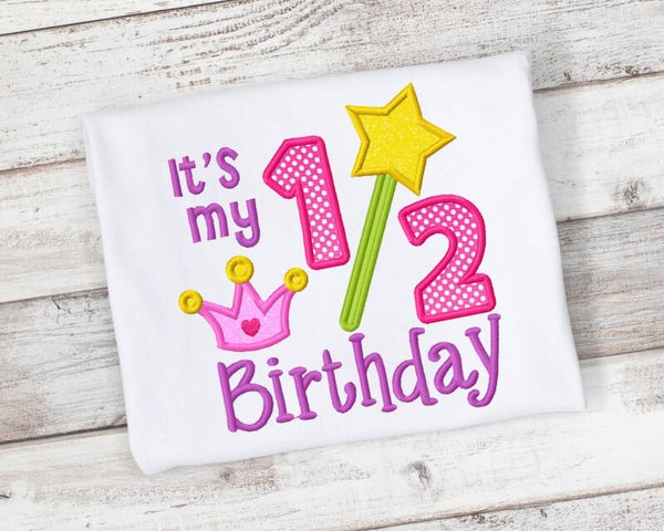 It's My 1/2 Birthday