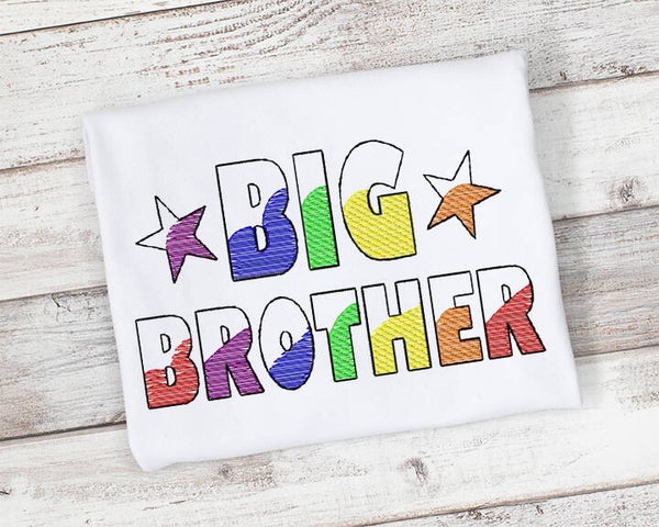 Big Brother Shirt or Bodysuit, Sibling