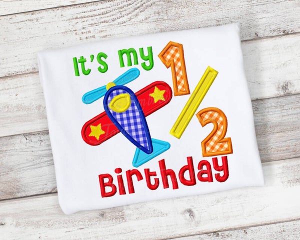 It's My 1/2 Birthday, Plane