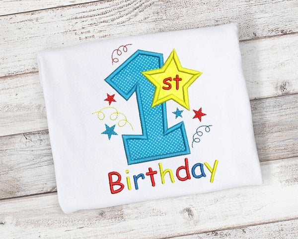 1st Birthday, Boy!