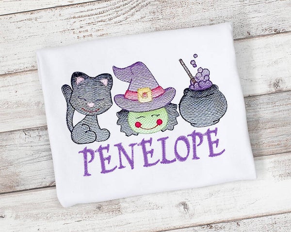 Halloween Witch Trio