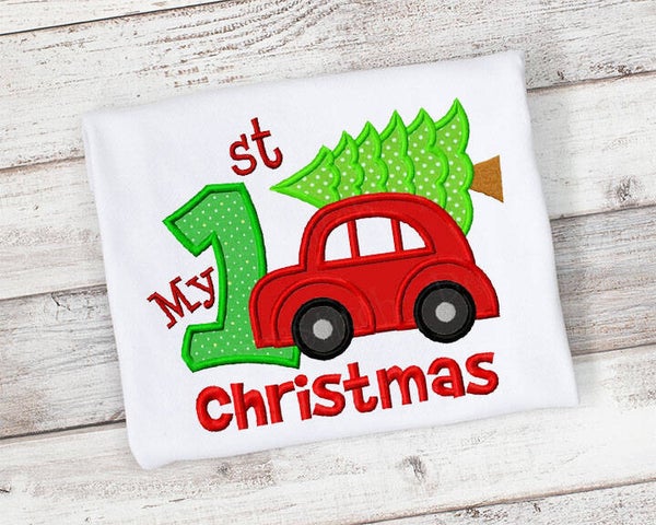 My 1st Christmas, Car, Tree