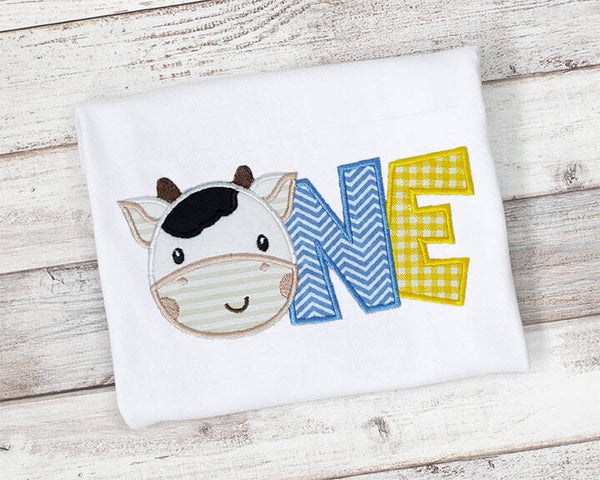 ONE! Cow 1st Birthday