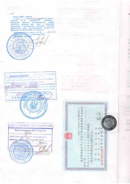 Консульстка легалізація