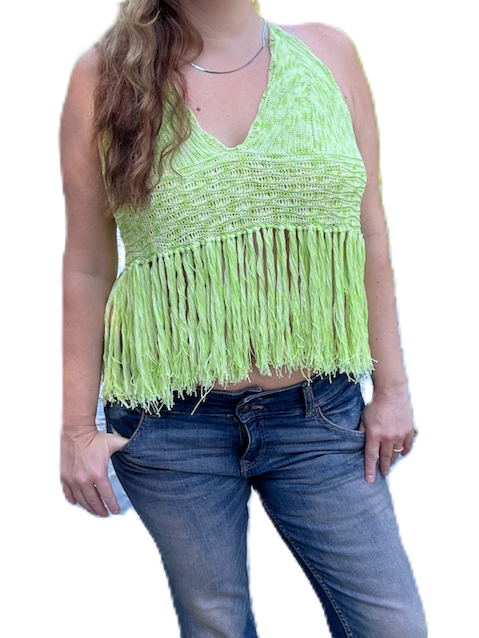 Summer Top With Fringes