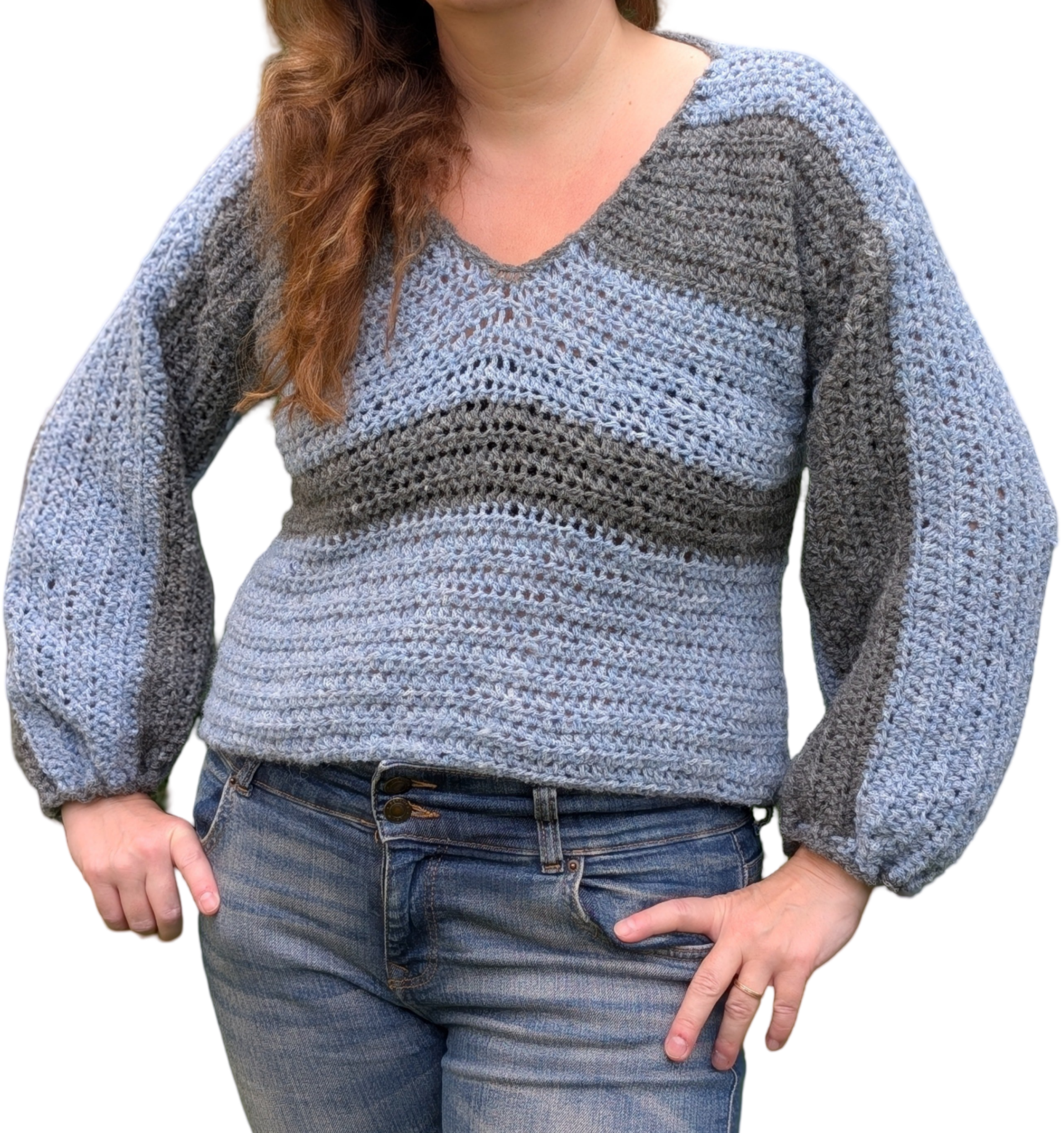 Sweater "Two Shades of Grey"