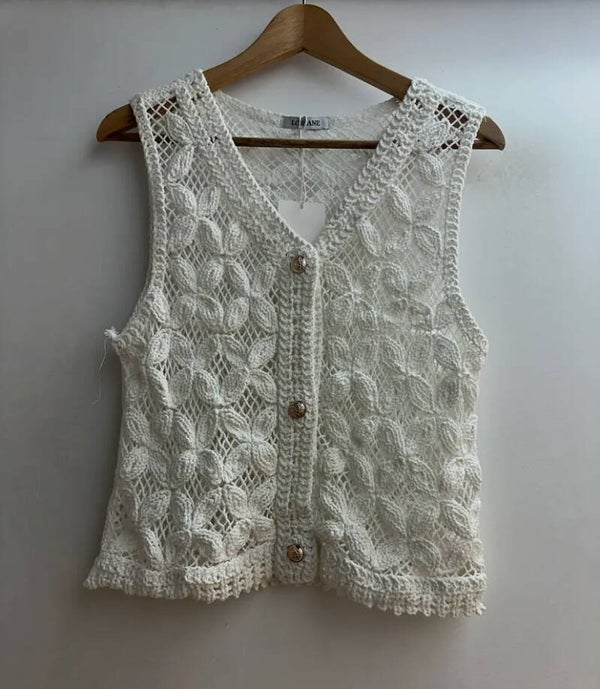 Gilet bohème chic
