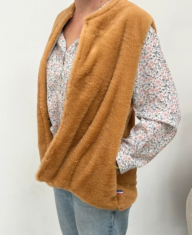 Gilet fourrure