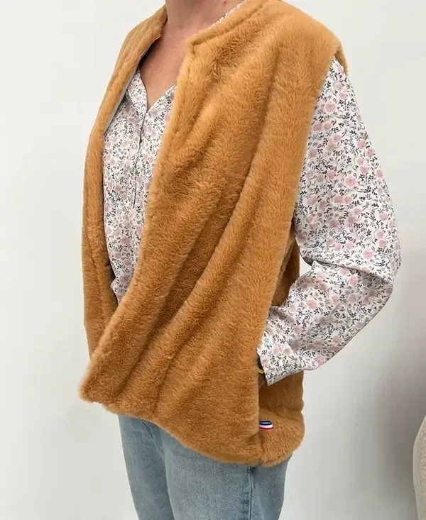Gilet fourrure