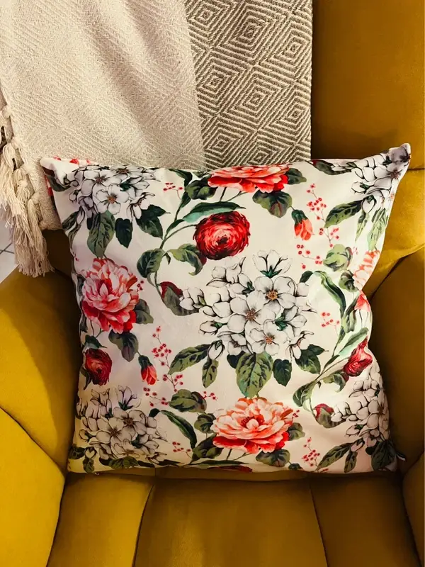 Coussin vintage unique