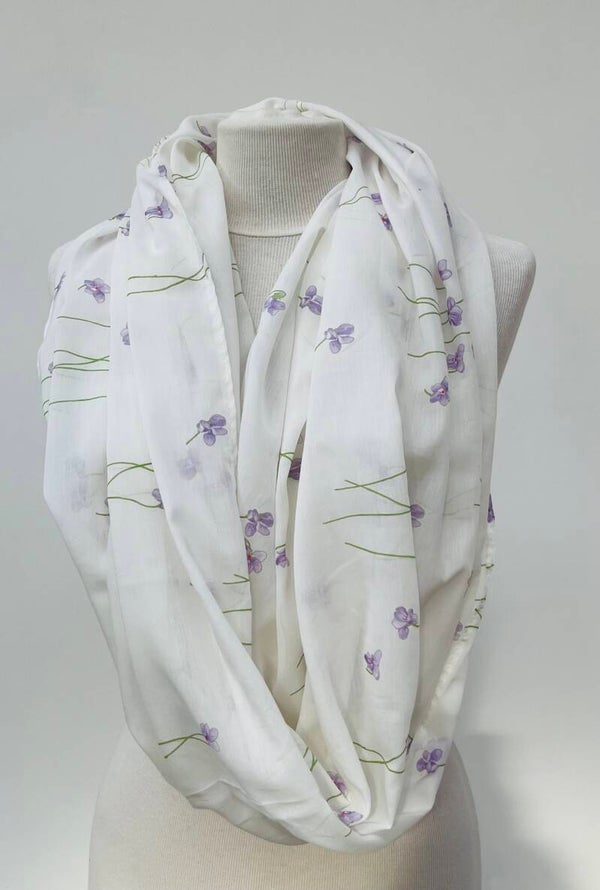 Snood en Coton & Soie – Pièce Unique – Manufacture Française Description :