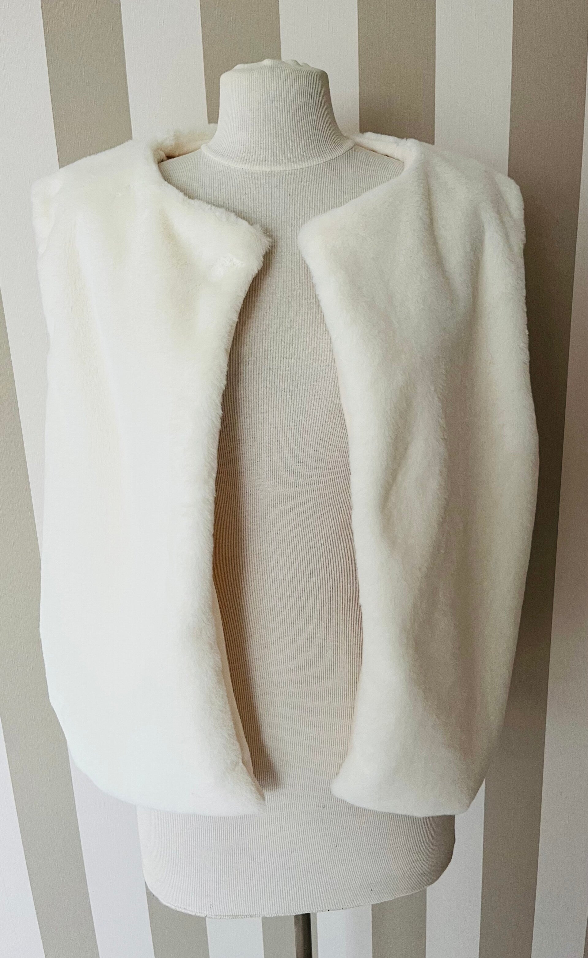 Gilet fourrure et polaire