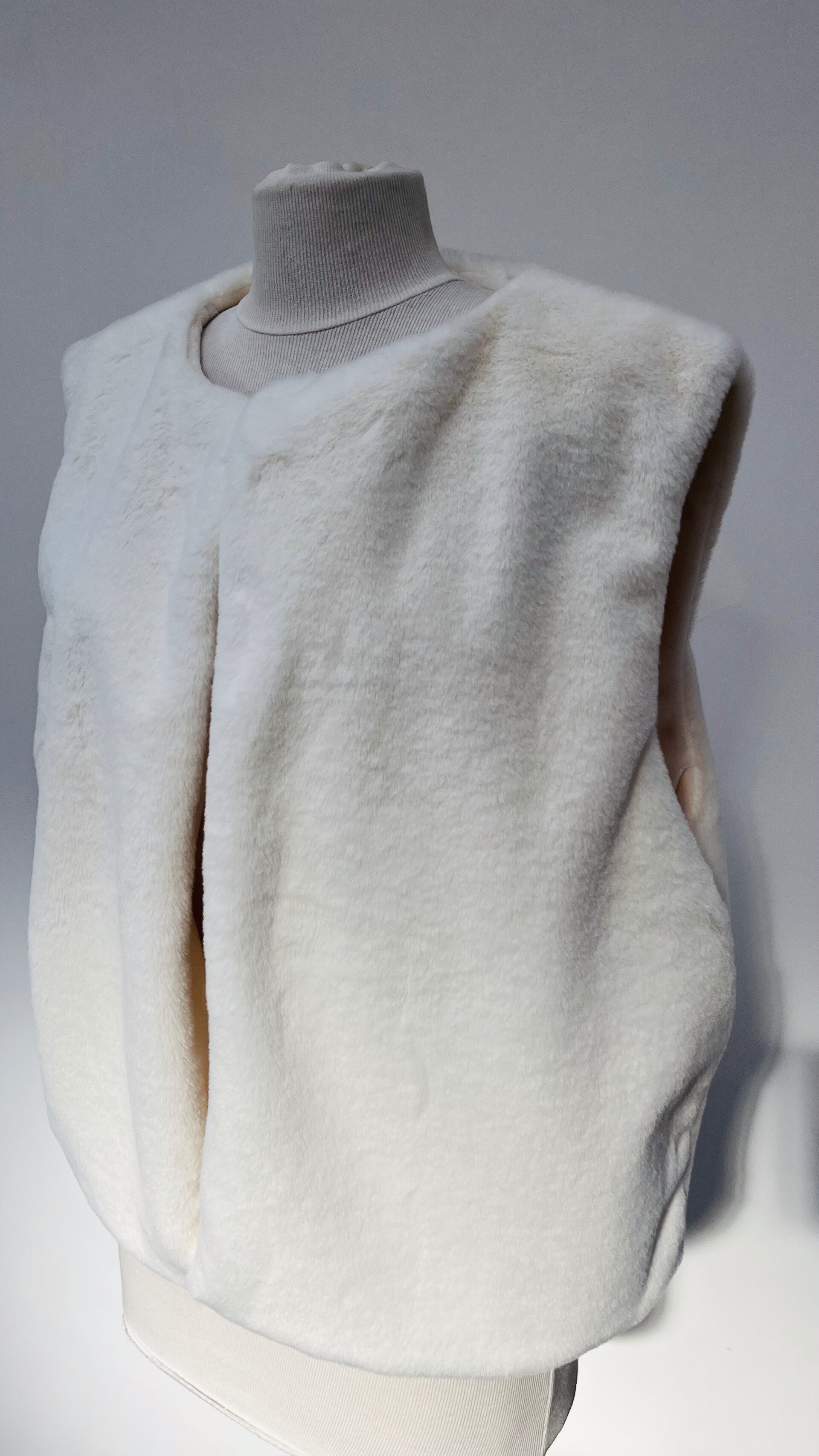 Gilet fourrure et polaire