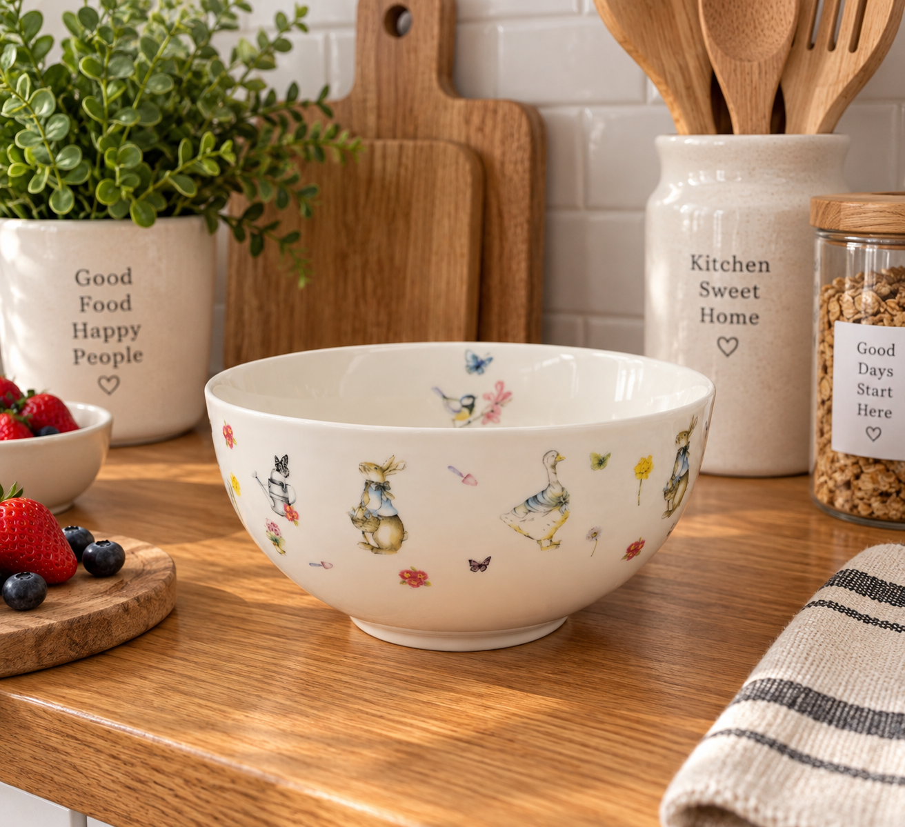 Bowl Easter garden