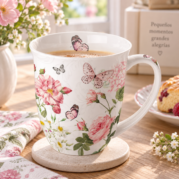 Mug 0.4 L Amelia white