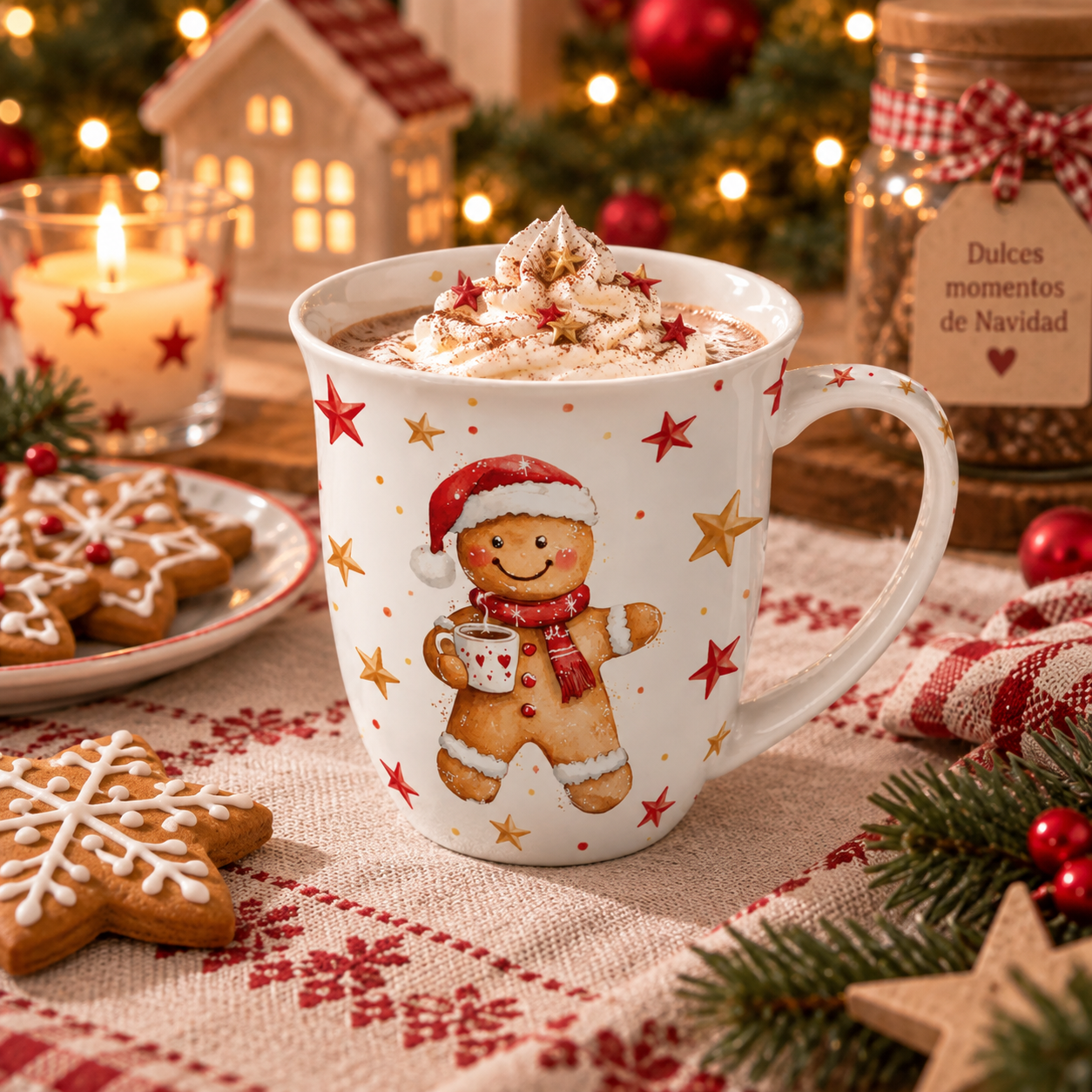 Mug 0.4 L Cocoa and cookie