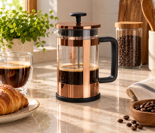 CAFETERA FRANCESA COPPER 6 TAZAS