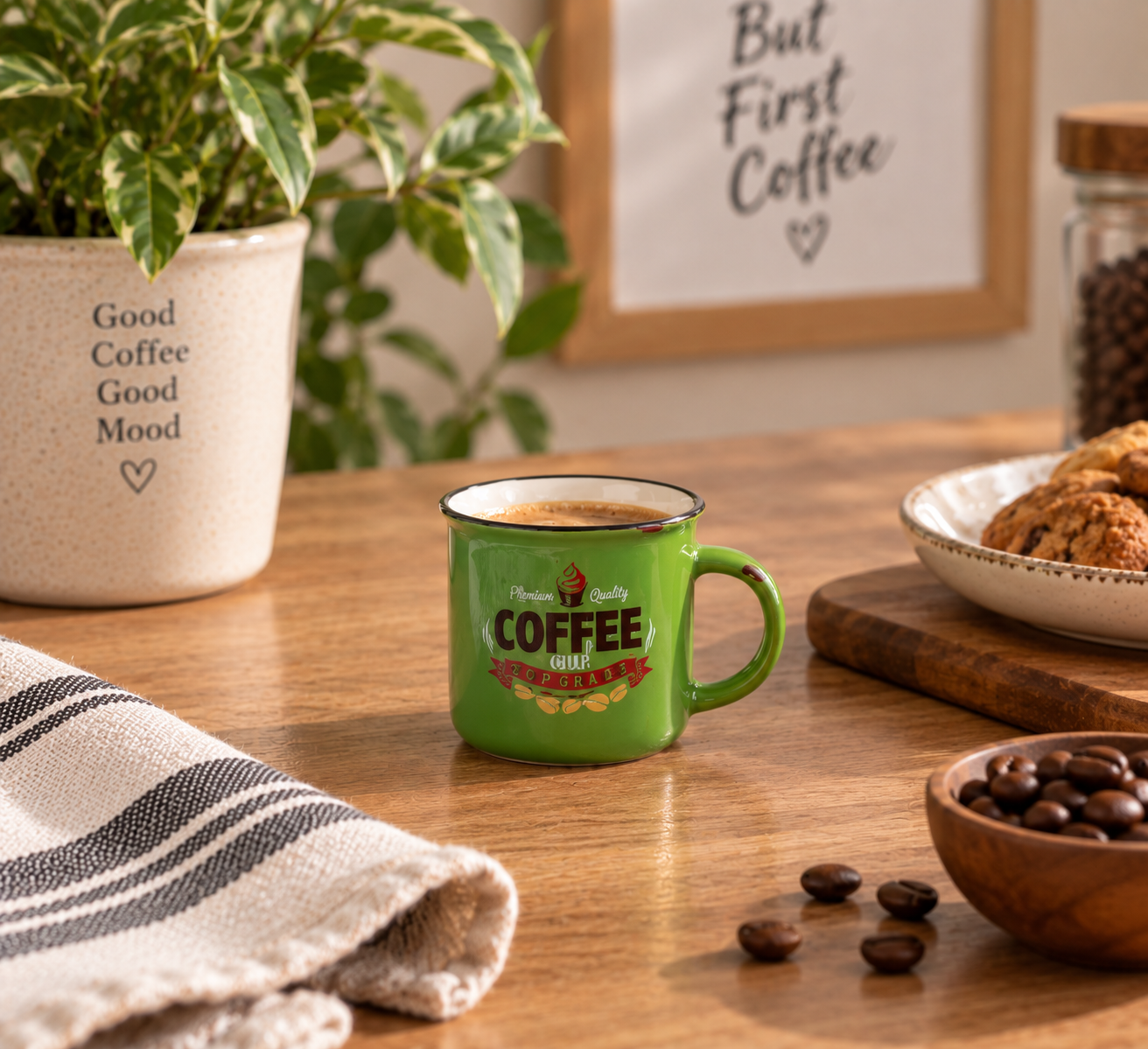 MUG PORCELANA 12,5X9,5X8,5 360 RETRO CAFE