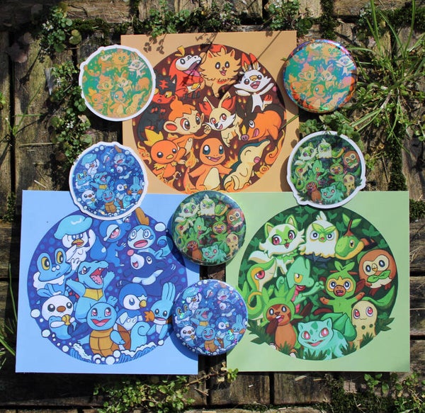 Starter Pokemon Bundle