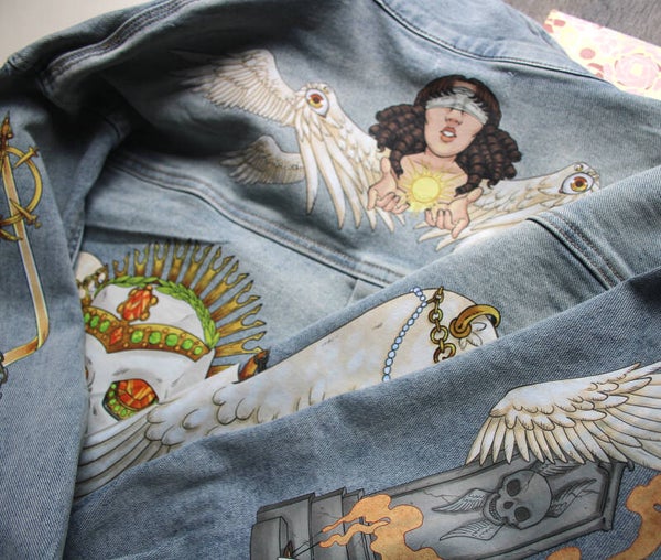 Buried Celestial Denim Jacket || LIMITED PREORDER