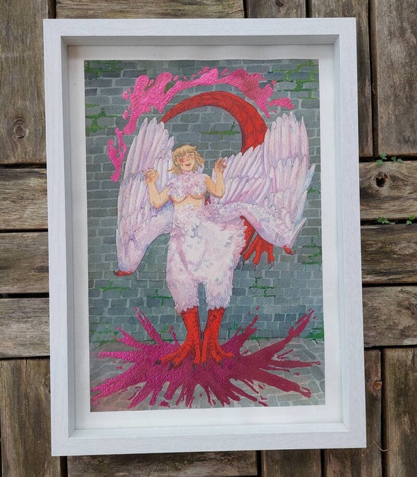 Chimera Falin Framed Original Painting