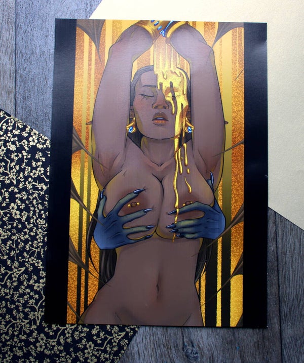 "Priestess of Ancient Death" NSFW Art Print