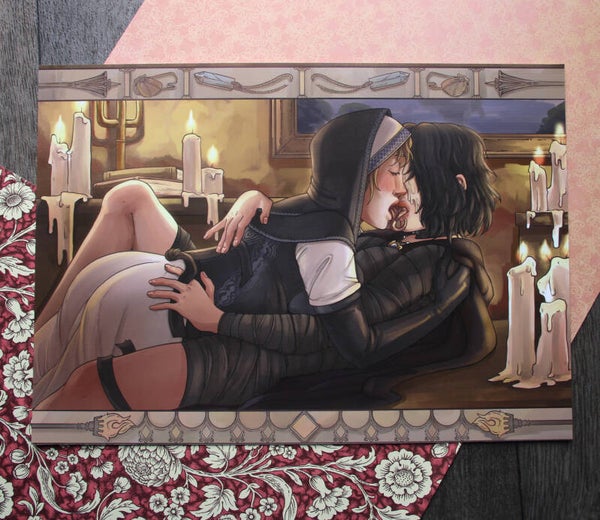 "Maidens in Tongue" NSFW Art Print