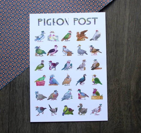 "Pigeon Post" Print