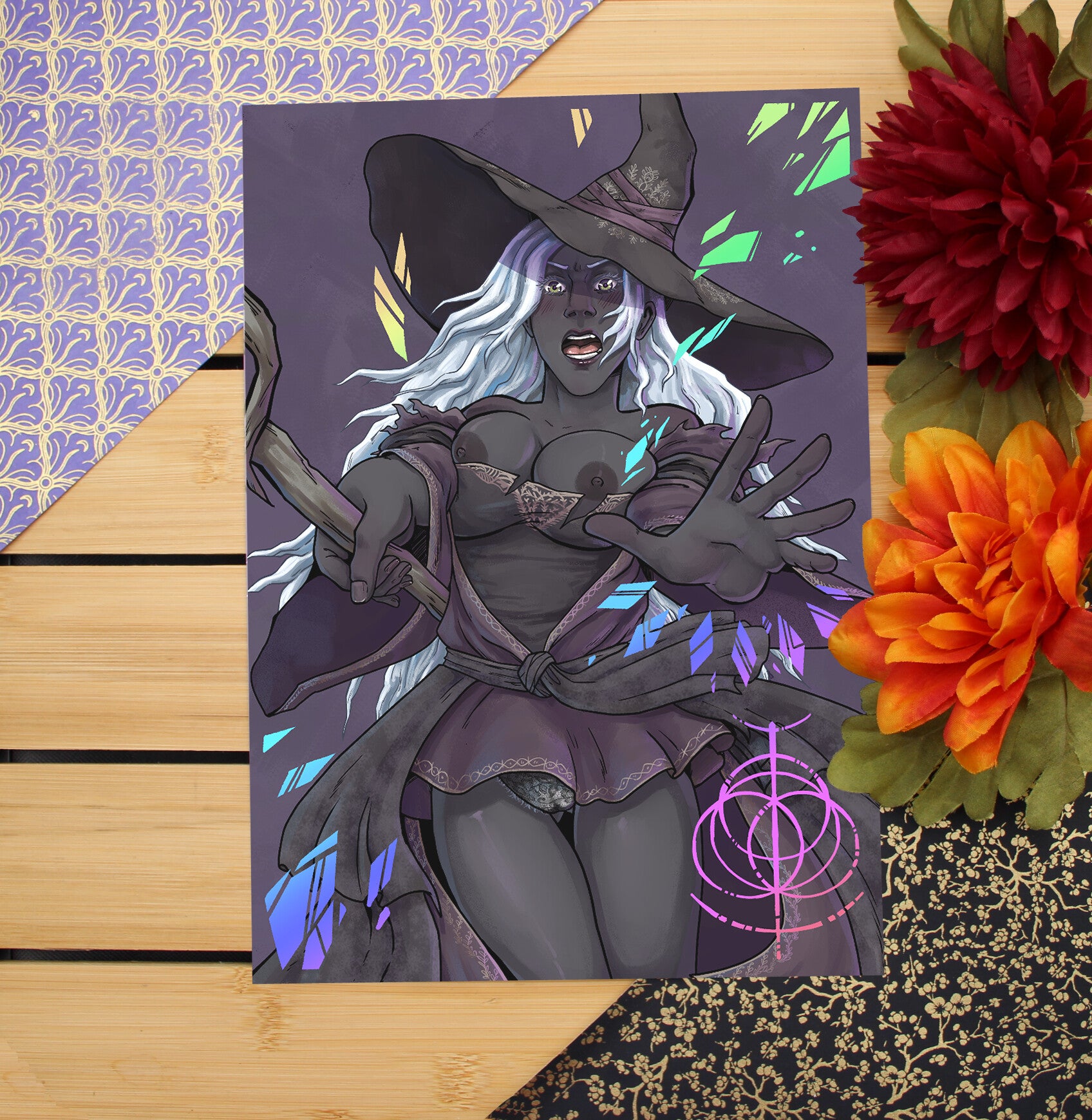 "Damsel in Distress" Art Print