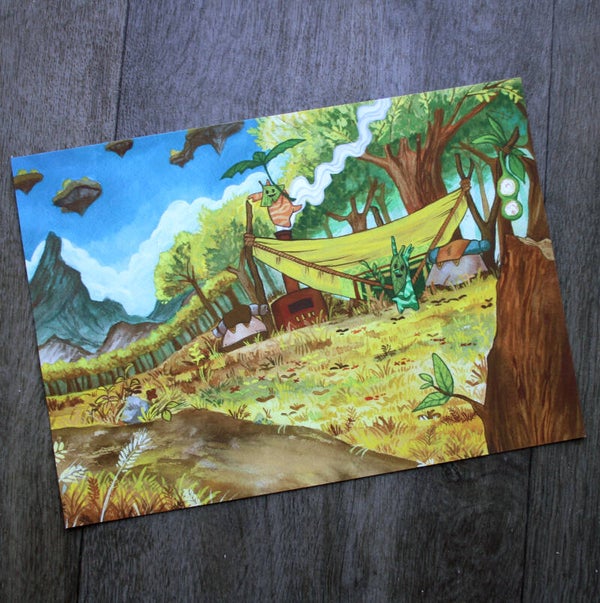 "Korok Camping" Art Print