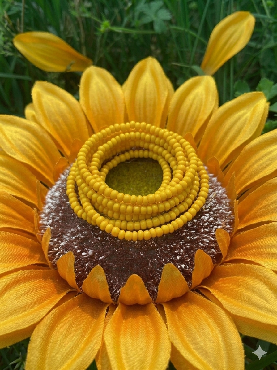 Golden Goddess Handmade Waist Beads (Yellow)