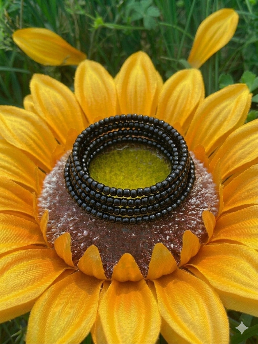 Melanin Magic Handmade Waist Beads ( Black)