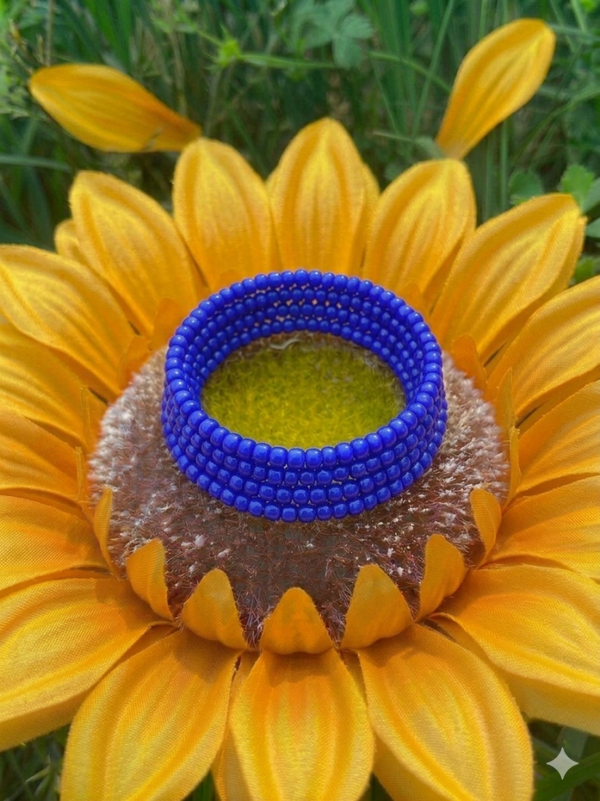 Ocean Goddess Handmade Waist Beads (Blue)