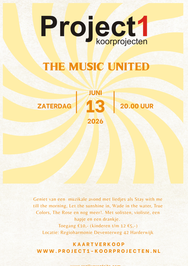 The Music United 2026 (tot en met 12 jaar)