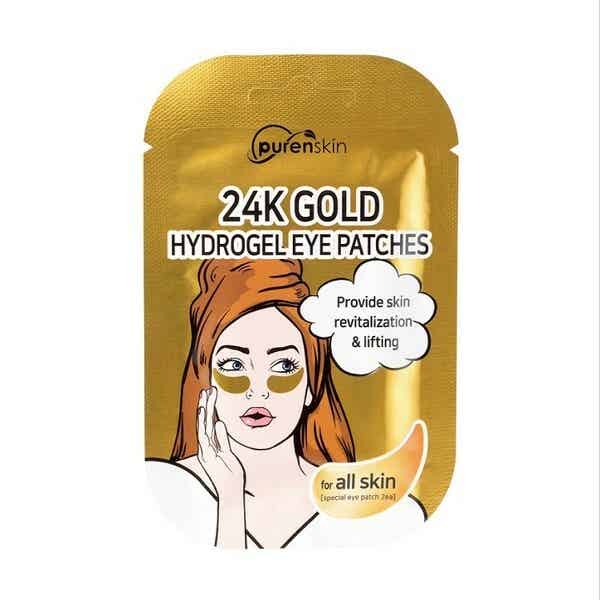 PURENSKIN 24K GOLD HYDROGEL EYE PATCHES - oogmasker
