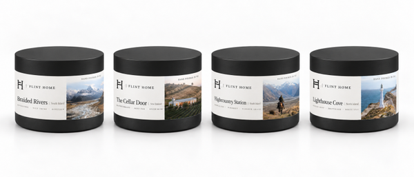 Black Small Travel Candle Tin Collection