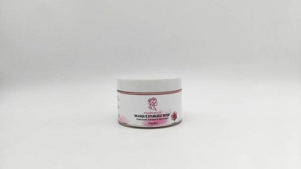 Masque d’Argile Rose – Hydratation & Éclat