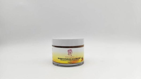 Masque d’Argile au Curcuma – Peau Unifiée & Lumineuse