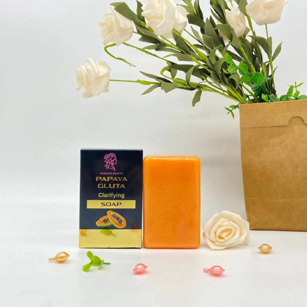 Savon Papaya Gluta – Éclaircissant & Purifiant