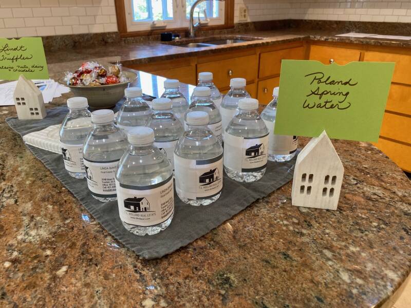 Complimentary Bottles of Water